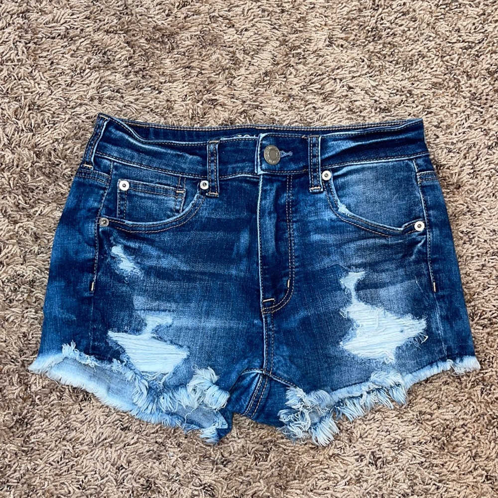 AE Hi-Rise Shortie Shorts